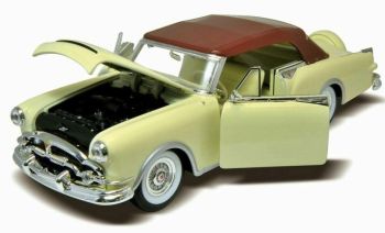 WEL24016W - PACKARD Caribbean 1953 cabriolet fermé beige