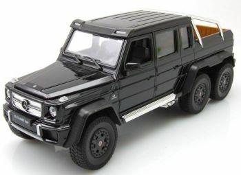 WEL24061W - MERCEDES BENZ G63 pick-up double essieux 2015 noir