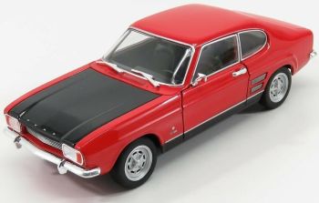 WEL24069WC - FORD Capri 1969 rouge capot noir