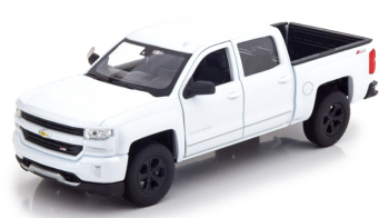 WEL24083WB - CHEVROLET Silverado double cabine pick-up 2017 blanc