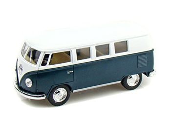 WEL701218BV - VOLKSWAGEN mini bus blanc vert 1962