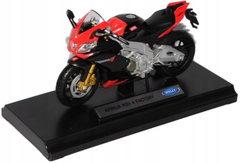 WELAP19660PWB - Moto APRILLIA RSV 4 Factory rouge et noire