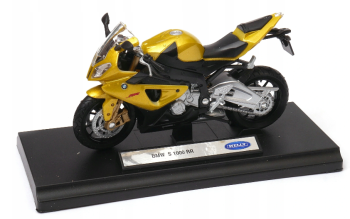 WELB19660PWD - Moto BMW S 1000 RR jaune métallisée