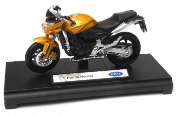 WELH19660PWM - Moto HONDA Hornet jaune métallisée