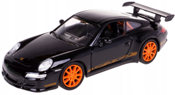 WELPO49720W - PORSCHE 911 GT3 rs noire / orange modèle à friction