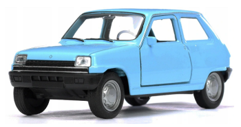 WELRE49720WB - RENAULT 5 bleue modèle à friction