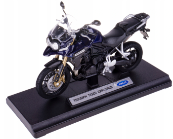 WELTR19660PWF - Moto TRIUMPH Tiger Explorer bleue et noire