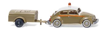 WIK003001 - VOLKSWAGEN Beetle 1200 avec remorque 1 essieux