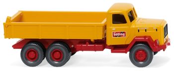 WIK042404 - MAGIRUS 3 Essieux Benne BÖLLING