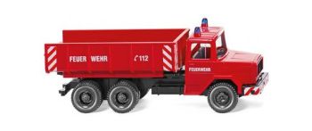 WIK062402 - MAGIRUS DEUTZ 6x4 benne basculante pompier