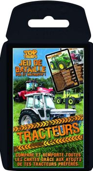 WIN90430 - Jeu de Bataille Fun et Instructif ! Les Tracteurs | à partir de 6 ans