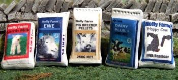 WM001 - 5 sacs d'alimentation pour animaux - En miniature