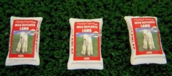 3 Sacs de poudre de lait pour anneaux - En miniature