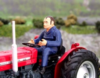 WM051 - Conducteur regardant devant -  En miniature