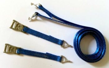 WM082BLEU - 2 sangles Bleu - 30 cm x 0.04 cm - En miniature