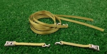 WM082VERT - 2 sangles verte - 30 cm x 0.04 cm - En miniature