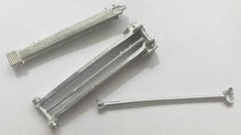 WM086U - Cric hydraulique 4,5x0.6 cm - Non peint - En miniature