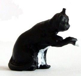 WMA3 - Chat en position patte levée - En Miniature