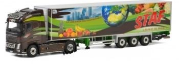WSI01-2627 - VOLVO FH4 Globetrotter 4x2 avec remorque frigo 3 essieux STAF