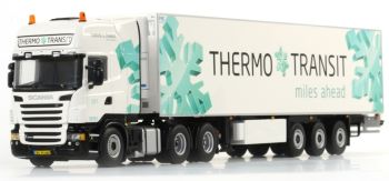 WSI01-1207 - SCANIA R6 Topline 6x2 et remorque frigo THERMOKING transport THERMO TRANSIT