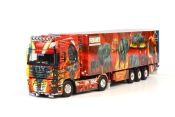WSI01-1404 - DAF XF105 SSC 4x2 avec remorque 3 Essieux JOHEN FRANZ