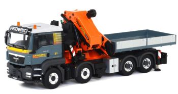 WSI01-1463 - MAN TGS L 8x4 avec grue PALFINGER PK 150002 FRIDERICI