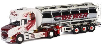 WSI01-1509 - SCANIA T6 Torpedo 4x2 et remorque citerne WEWER