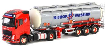 WSI01-1588 - VOLVO FH04 Globetrotter 4x2 et remorque citerne NIJHOF WASSINK