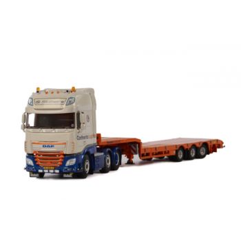 WSI01-1706 - DAF XF116 SSC 6x2 avec Porte Engins 3 Essieux SLUIMERS CONTINENTAL