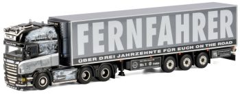 WSI01-1880 - SCANIA R06 Topline 6x2 avec remorque frigo CARRIER 3 essieux LF TRANSPORTE/BREIZH