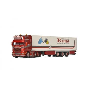 WSI01-1895 - SCANIA R13 3 essieux avec remorque 3 essieux RIMA
