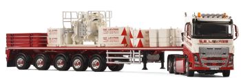WSI01-2026 - VOLVO FH4 6x4 avec semi 5 essieux société SE Levage sans chargement