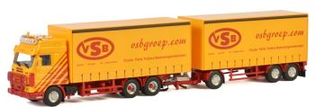 WSI01-2583 - SCANIA R143 Topline Porteur 6x4 avec remorque 3 Essieux VSB