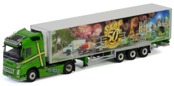 WSI01-3032 - VOLVO FH4 540 Globetrotter XL 4x2 et remorque frigo Chereau transports STAF 50eme anniversaire