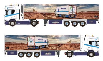 WSI01-3091 - SCANIA R Highline I CR20H 4x2 et remorque frigo Chereau Transports NORDIK TRANS