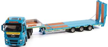 WSI02-1531 - MAN TGX XLX 3 6x2 avec porte engins 3 essieux AYALA