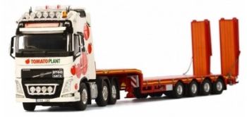 WSI02-1776 - VOLVO FH04 Globetrotter 3 Essieux avec porte Engins 4 Essieux TOMATO PLANT