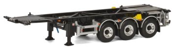 WSI03-1148 - Remorque porte container 3 essieux VANHOOL