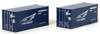 WSI04-1124 - 2 Containers 20 Pieds NYK LOGISTICS
