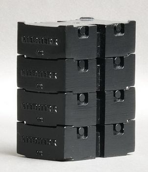 YCC509-3 - 4 Contrepoids 30 tonnes pour LIEBHERR LTM 1800 / LG 1550 Noir RAL 9005