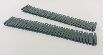 YCC523-1 - Jeu de chenilles pour grue LIEBHERR LR 1750 Grise RAL 7012