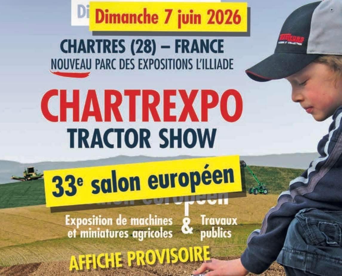 Exposition de miniatures agricoles Chartres (28) le Dimanche 7 Juin 2026